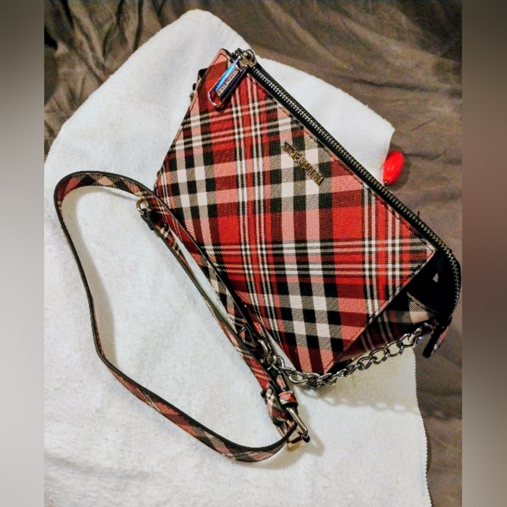 Steve Madden Blexi Plaid Crossbody Bag BNWOT - Picture 2 of 7